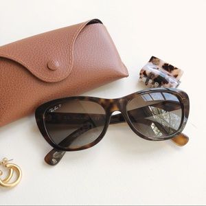 Ray-Ban Tortoise Sunglasses Model RB4227